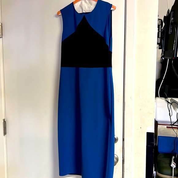 Diane von Furstenberg sleeveless stretchy sheath. - Picture 1 of 4